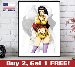 Cowboy Bebop  Faye Valentine 18&quot; x 24&quot; Poster Print Anime Manga Wall Art - £10.60 GBP