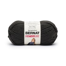 Spinrite Bernat Fabwoolous Yarn Coal 1 Pack of 12 Skein - $139.99