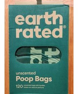 Earth Rated Dog Poop Bags with Handles, Easy Tie, Un-Scented, 120 Bags 7x13 - $14.84 CAD