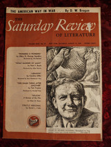 Saturday Review August 12 1944 D W Brogan Hilary St George Sanders + - £6.92 GBP