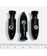 Bullet Lead Sea Witch Lure Heads Black 350 gram Package of 3 for Fishing - €32,96 EUR