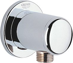 Grohe 28672000 Relexa Shower Wall Union, 0.5-Inch Threaded, Starlight Ch... - £33.91 GBP