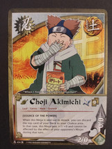 Naruto CCG Choji Akimichi 434 Approaching Wind Common LP-MP English 1st Ed - £3.19 GBP