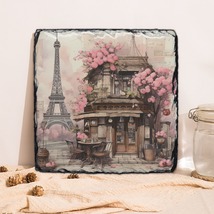 Square Lithograph (Stone) Sweet Paris Series 1 Home Decor Wall Art Displ... - $29.99