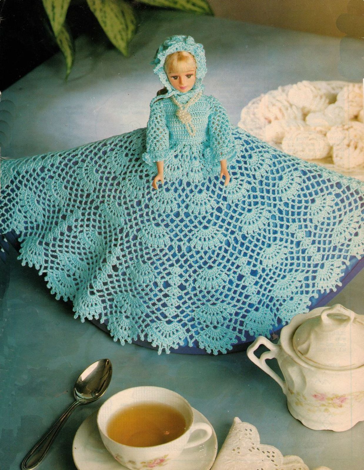 Primary image for Elegant Decorative PRETTY PRINCESS 11" DOLL Crochet Table Decor Pattern