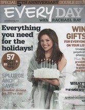 Everyday- Rachel Ray Magazine Dec/Jan 2011 Special 5th Anniversary Double Issue - £1.36 GBP