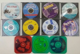 Educational PC Software Lot of 11 Titles SEE DESCRIPTION FOR TITLES  - $28.04