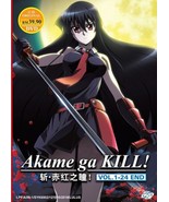 DVD Anime Akame Ga Kill (Volume 1-24 End) - Fast - $69.90
