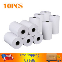 10 Rolls 2.17*1.18in /57*30mm Thermal Paper Roll safe to use Fr POS Rece... - $12.99