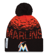 Miami Marlins New Era Black/Orange Clubhouse On-Field Sport Knit Hat Wom... - $18.68