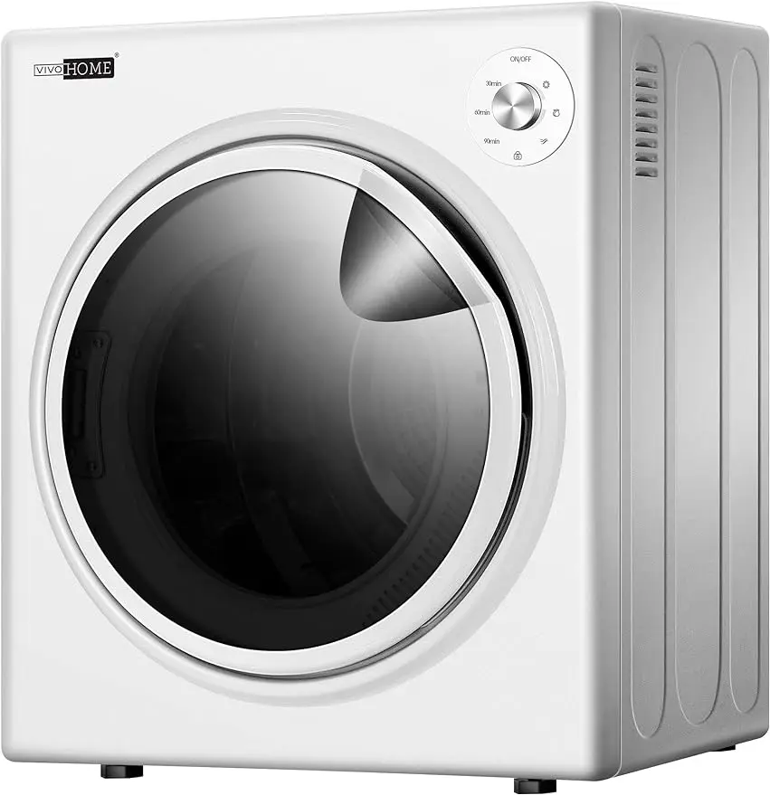 Electric Compact Portable Clothes Laundry Dryer Machine for Apartment 3.... - £314.68 GBP