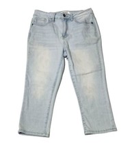 Judy Blue Pants Size 3/26 Skinny Fit Capri Light Blue Denim - £27.74 GBP