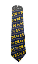 NWT Ralph Marlin RM Sport University of Michigan Tie Necktie Vintage 1999 - £9.39 GBP