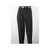 Men Denim Suit Royal Diamond 3 Piece vested Wide Leg Pleated Pants Den2 black image 4