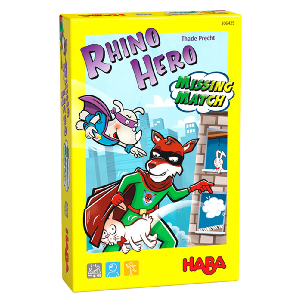 Rhino Hero Missing Match Children Game - $33.99