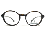 Brooks Brothers Eyeglasses Frames BB2012 6001 Tortoise Silver Round 47-1... - £43.70 GBP