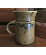 Pottery Mug &quot;Hand&quot; Mark Under the Handle Rustic Style Brown Mug 4 7/8&quot; h... - £11.55 GBP