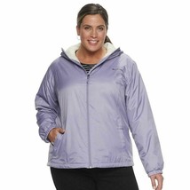 Columbia Women&#39;s Switchback Faux Sherpa Lined Jacket Purple Size Medium - $67.72