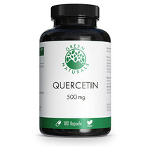 Green Naturals Quercetin 500 mg High Strength Capsules 180 pcs - £62.42 GBP