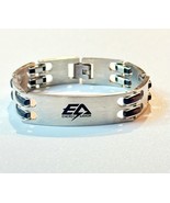 Energy Armor Stainless Steel Link Bracelet – EA Logo Centerpiece – 7” - $38.99