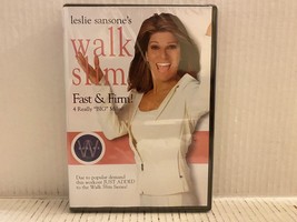 Leslie Sansone&#39;s Walk Slim DVD Fast &amp; Firm Walk at Home Weight Loss New SEALED - £9.37 GBP