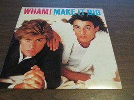 Wham! Make It Big Fc 39595 Lp Vinyl Vg++ Cover Vg++ Sleeve - £60.65 GBP