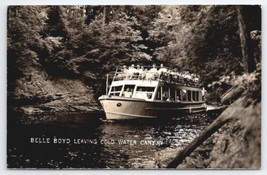 RPPC Belle Boyd Leaving Cold Water Canyon Wisconsin Dells Postcard B43 - £7.02 GBP