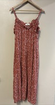 Natural Life  Maxi Dress Cottagecore Floral Boho oversized relaxed fit  ... - $748.67 MXN
