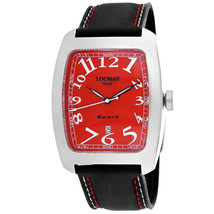 Locman Men&#39;s Classic Red Dial Watch - 486RB - $100.26