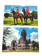 Vintage Royal Canadian Mounted Police &amp; Casa Loma Castle at Toronto , Ca... - $66.05 MXN