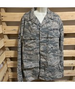US Air Force Military Camouflage Utility Coat Jacket Mens 42L USAF KG JD - €39,54 EUR