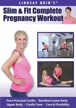 Slim &amp; Fit Complete Pregnancy Workout starring Lindsay Brin NEW Sealed F... - $16.82