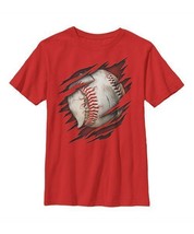 Fifth Sun Red Baseball Ripper Tee Red Size YL NWOT - $9.69