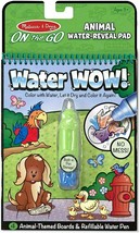 Melissa And Doug On The Go Water Wow Water Animals Reveal Pad NEW - £4.62 GBP