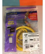 BrassCraft 3/8 OD 36&quot; Stainless Steel Gas Line/Connector (33,400 BTU) - €12,47 EUR