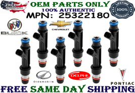 OEM 6 PACKS Delphi Fuel Injectors for 2000,01,02,2003 Pontiac Grand Prix 3.1L V6 - £74.37 GBP