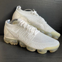 Nike Men’s Air Vapormax Flyknit 2 Sneaker Shoe Sz 9.5 Vast Grey 942842 1... - £40.09 GBP