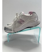 New Balance Tennis Shoes Pink White Walking Sneaker Shoes 496 WW496WP Wo... - $402.07 MXN