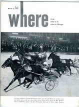 WHERE to Go What to Do When in Chicago Illinois 1963 Magazine Frankie Avalon  - £15.50 GBP