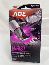 Ace Reversible Wrist Splint Brace Adjustable Size Support Level Moderate - £5.51 GBP