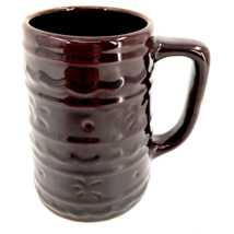 Vintage Marcrest Stoneware Pottery Daisy Dot Brown Mug 16 OZ Stein Tanka... - £11.84 GBP