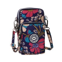 Small Shoulder Bags Nylon Women Mobile Phone Bags Mini Female Messenger Purse La - £18.63 GBP