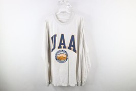 Vtg 90s Mens XL Distressed University of Alaska Anchorage Long Sleeve T-Shirt - £35.00 GBP