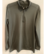 POLARMAX 1/4 Zip Athletic Pullover Sweatshirt-Black L/S Mens EUC XLarge XL - £9.66 GBP