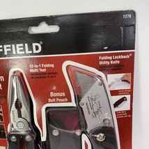 SHEFFIELD 2 pc Precision Tool Set Box Cutter Multitool Belt Case #1276 New - £7.80 GBP