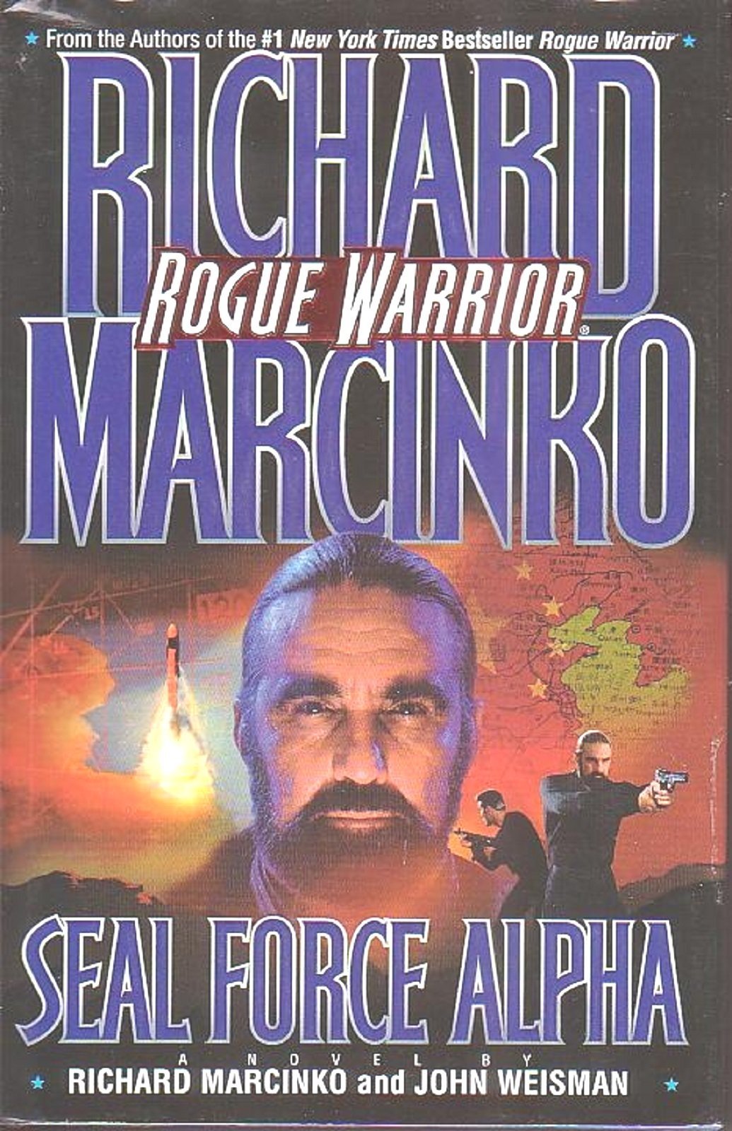 Richard Marciano Rogue Warrior Seal Force Alpha hardcover, good used con... - $1.99