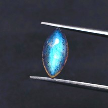 Beautiful Unique Multi Rare Blue Fire Labradorite Gemstone Cabochon, Wir... - $562.41 MXN