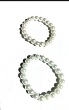 Set Of 2 Children’s Pearlized Beaded Stretch Bracelet - £19.97 GBP