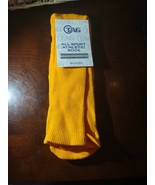 Tag All Sport Athletic Sock Gold Fits Men 9.5-13 - $31.07 CAD