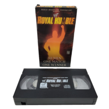 WWE WWF Royal Rumble 2002 Triple H Rock Steve Austin Wrestling VHS Tape - £9.94 GBP